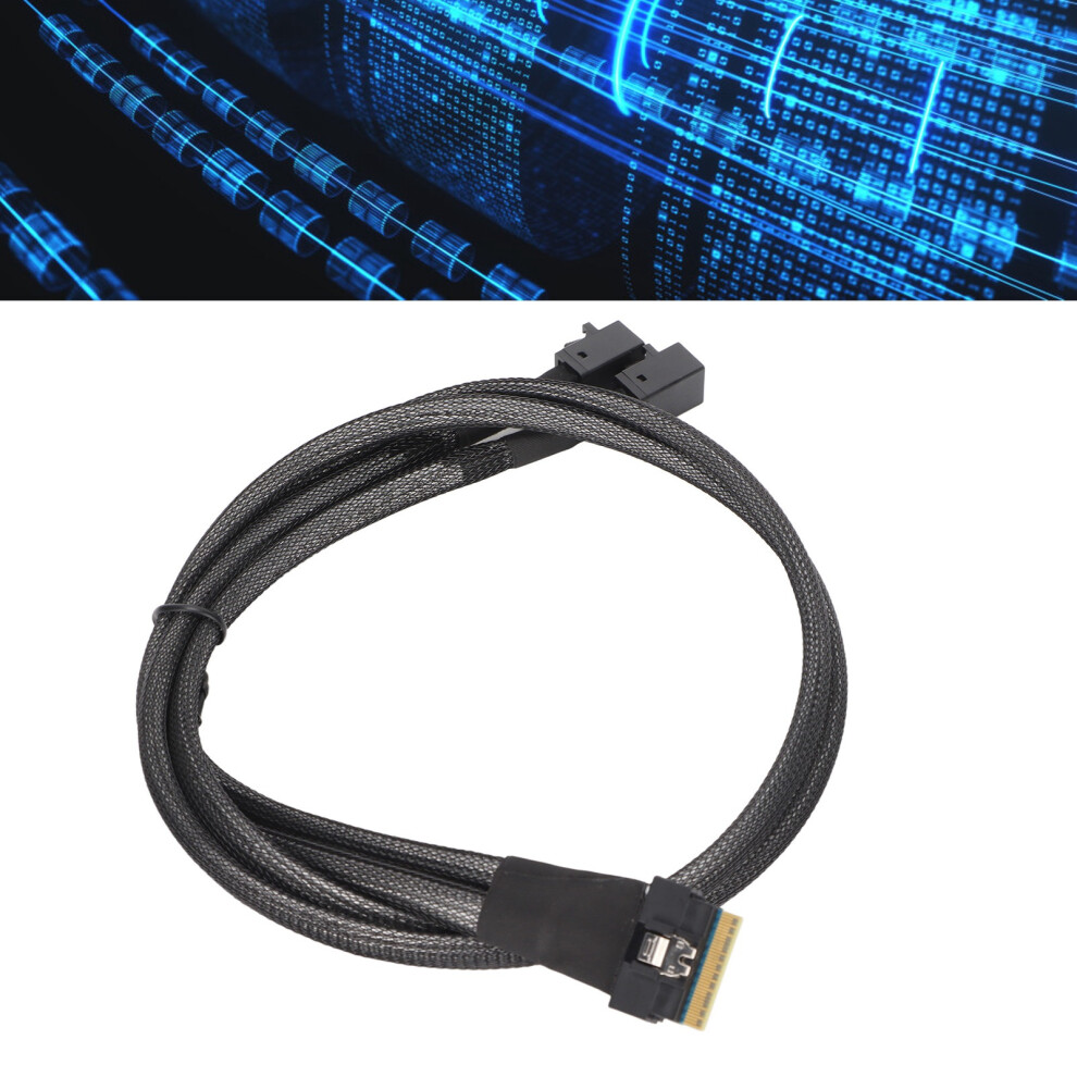 Mini Sas Cable Sff-8654 To 2 X Sff-8643 0.8M Sata Data Line 8751390532283