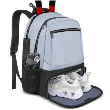 Sac à dos de Tennis professionnel 2 raquettes, sac à-1 bleu ciel