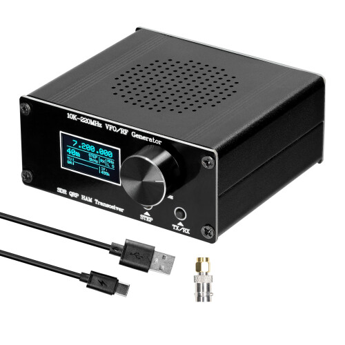 20K-220MHz SDR Ham QRP Transceiver RF Generator, 9010040mm 1