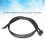 Mini SAS Cable SFF-8654 to 2 x SFF-8643 0.8m SATA Data Line 12