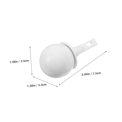Blind Cane Tip Hook Type Rolling Ball for Walking Stick Replacement with Smooth Rolling Movement 1