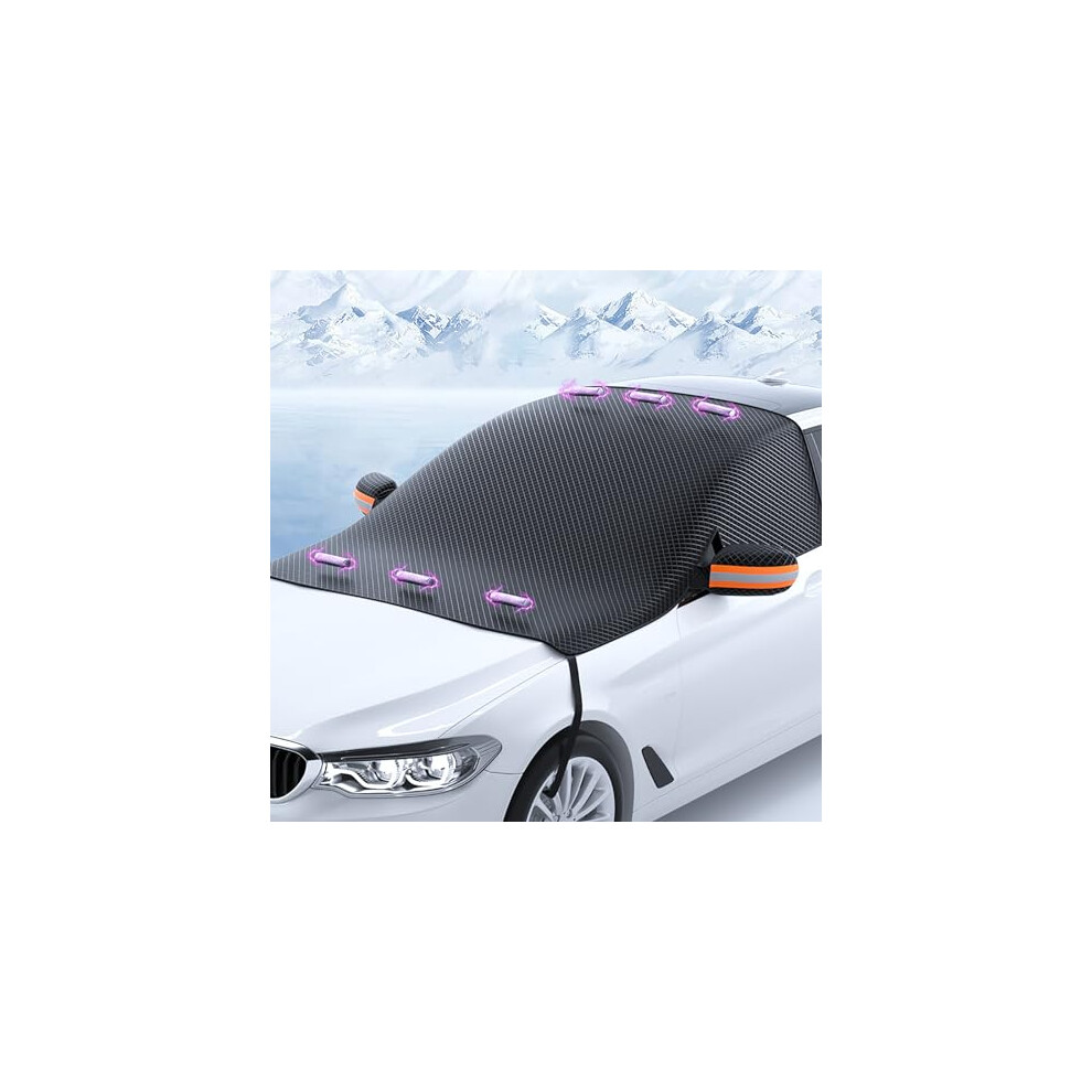 Car Windshield Snow Cover For Lexus Rx450h Rx450 20072025, Allweather Protection And Windproof Secure Fit 9330225974390