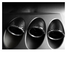 Carbon Fiber Dashboard Cover for Nissan 350Z, Real Carbon Fiber Gauge Pod Trim, Sporty Interior Upgrade