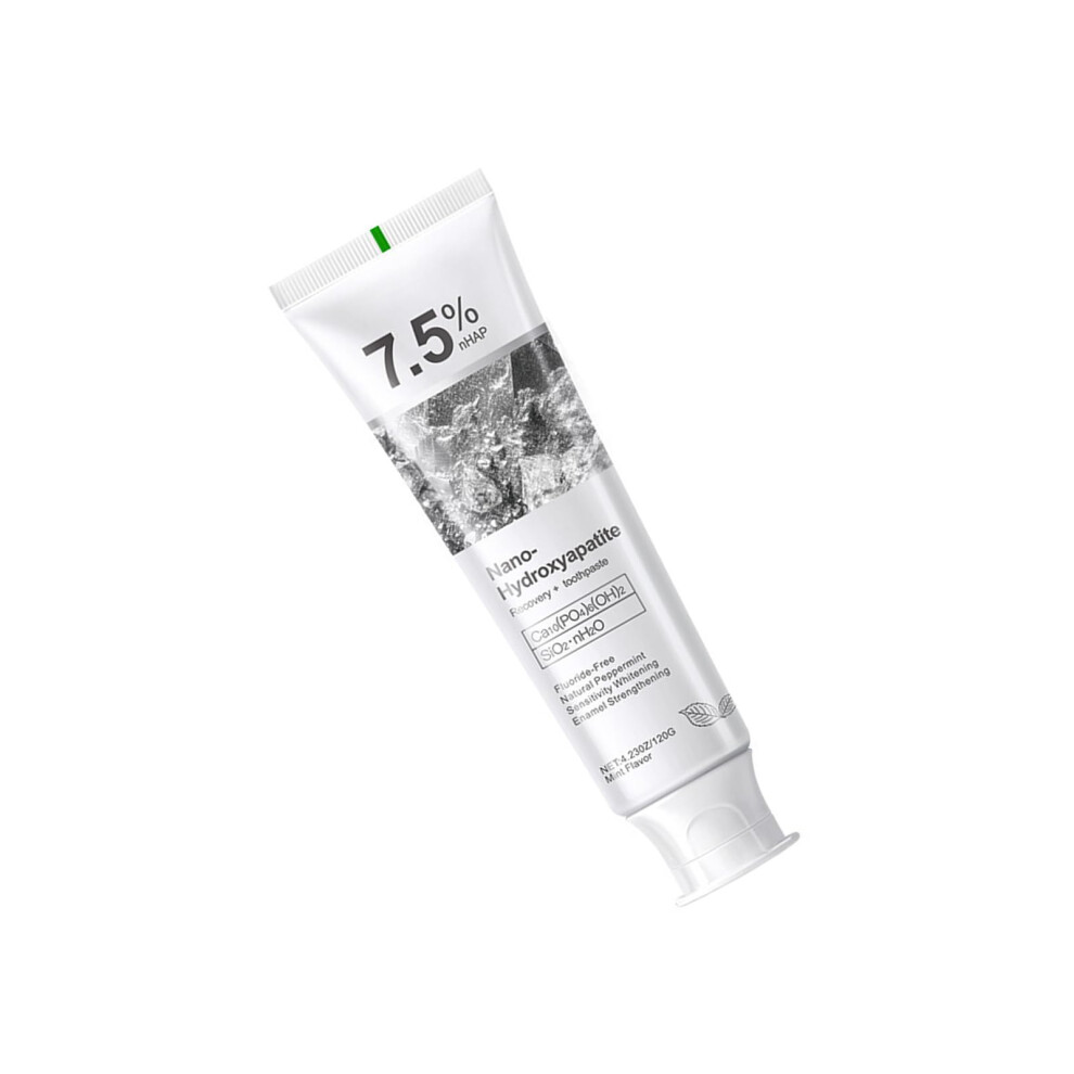 Hydroxyapatite Toothpaste for Sensitive Teeth, Fluoride, Enamel Protection for Coffee Stains