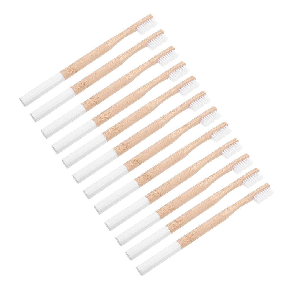 Soft Bristle Toothbrush for Adults with Extra Soft Bristles Ergonomic Grip Travel Friendly 12 Pack