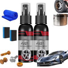 Rust Remover Spray for Car Wheel Hub, Quick Metal Rust Removal and Surface Shine Restore (2pcs100ml)