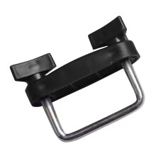 Universal Roof Rack Mounting Kit with U Bolts, Secure Cargo Clips for Cars and Trucks