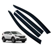 Window Visors Rain Guards for Honda CRV 20172022, TapeOn Wind Deflectors with UV and Scratch Resistance