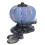 2pcs Hand Painted Blue Pumpkin Drawer Knobs Ceramic Cabinet Handles 4cm 5
