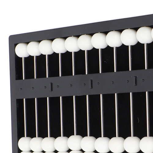 Blind Abacus for The Blind, 16x9x1.1cm, ABS Learning Tool 1