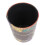 Mini PU Leather Desktop Trash Can 14cm, Vintage Pattern, 15.5cm Height 2