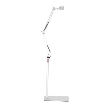 Hair Dryer Stand with Adjustable Height and Angle, Heavy Base Hands Holder for Salon and Home