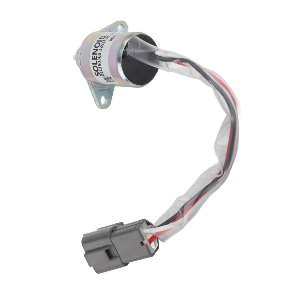 1503Es 12V Fuel Shut Off Solenoid For Komatsu Pc40 Pc45 Excavators 7641390651590