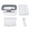 Automatic Floss Dispenser with Touchless Infrared Sensor, Rechargeable 100 Floss Pick Organizer for Home and Restaurant 1