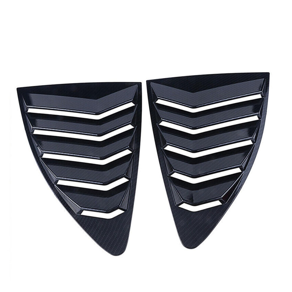 Car Rear Window Louver Carbon Fiber Shade Cover For Toyota 86 Scion Frs Subaru Brz Enhanced Privacy 9073542695516