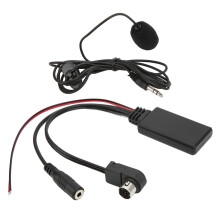 Bluetooth Aux Cable for Alpine KCA121B, 1.5m, Black, Universal Compatibility