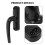 Lockable Aluminum RV Window Latch Handle Black Camper Door Handle Replacement Rust‑Resistant Universal Fit 5