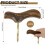 Solid Wood Walking Cane Handle Replacement with Ergonomic Grip, Mexican Yellow Pear Wood Head 2