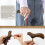 Solid Wood Walking Cane Handle Replacement with Ergonomic Grip, Mexican Yellow Pear Wood Head 5