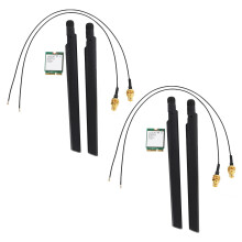 2X Dual Band Wireless per 9560 AC 9560NGW 1.73Gbps Wifi 802.11Ac 5.0 Wlan Card con Antenne MHF4 UFL