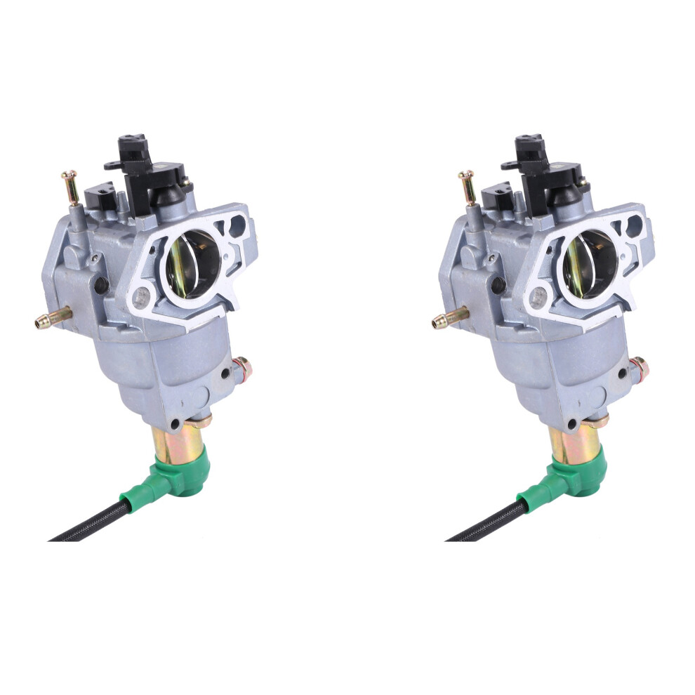2X Carburetor Carb Fit 6500W For Gx240 8Hp Gx270 9Hp Gx340 11Hp Gx390 13Hp Portable Generator 182F 188F 6032751660633