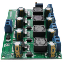 3X 3A 4 Canales MóDulo de Fuente de Alimentación de Conmutación MúLtiple 3.3V 5V 12V ADJ Salida Ajustable Tablero Convertidor Reductor Reductor