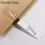5X Marine Ruler Parallel Ruler Nautical Charts Parallel Ruler Mapping Points to Pull Parallel Ruler 450MM 5