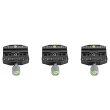3X BEXIN QR-70N Clamp Quick Release Plate for Arca SWISS Tripod