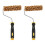 2X M60 Seaweed Sponge Roller Brush Imitation Seaweed Sponge Roller Pattern Liquid Wallpaper Paint Texture Tool 1