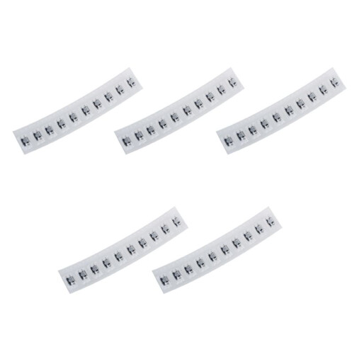 50 x Type B Female Silver  USB 5 Pin Socket Charger Mount Receptacle Connector 1
