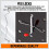 456 Pcs Pegboard Hooks Assortment with Metal Hooks Sets, Pegboard Bins, Peg Locks for Organizing Storage System Tools 4