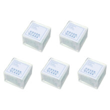 500Pcs Transparent Slides Coverslips Coverslides 22X22mm for Microscope