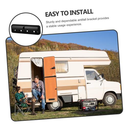 RV Cargo Organizer Fence Bracket for Trailer Storage, Secure Cargo Protection, Easy Installation 2