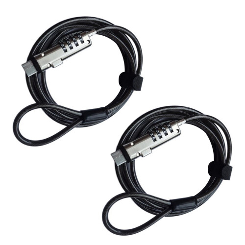 2X Security USB Password Anti-Theft Lock, Used for Anti Theft Function  Laptop, Tablet, Projector, TV
