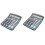 2X Desk Calculator, 12-Digit Solar Battery Office Calculator with Large LCD Display  Sensitive Button 1