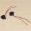 50 Pcs  3-24V 85DB Sound Electronic Buzzer Alarm Black 23 x 12mm 3