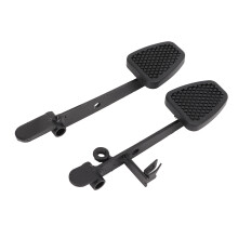 2pcs Car Pedal Set for Go Kart UTV ATV NonSlip Foot Rest Durable Design