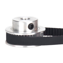 4X 2Gt Synchron Rad 1: 3 Untersetzung Getriebe Riemenscheibe Riemen Scheibe Modell Mechanischer Riemen für 3D Drucker - 200X8X8mm