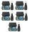 5X  12V 10A 1Ch Wireless Remote Control  System Receiver Transmitter 2 Buttons Waterproof Remote 433Mhz 1