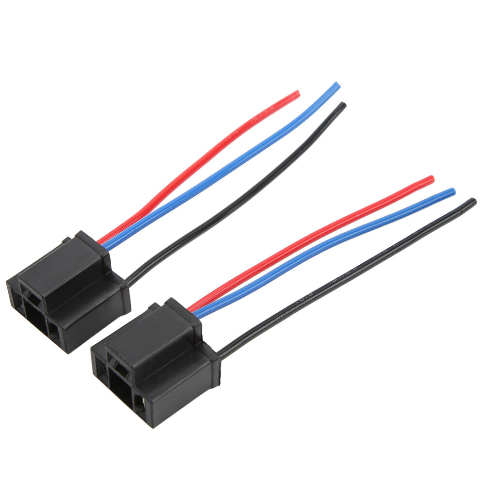 2 Pcs H4 Hb2 9003 Headlight Wiring Harness Sockets 12V Adapter 6901390535261