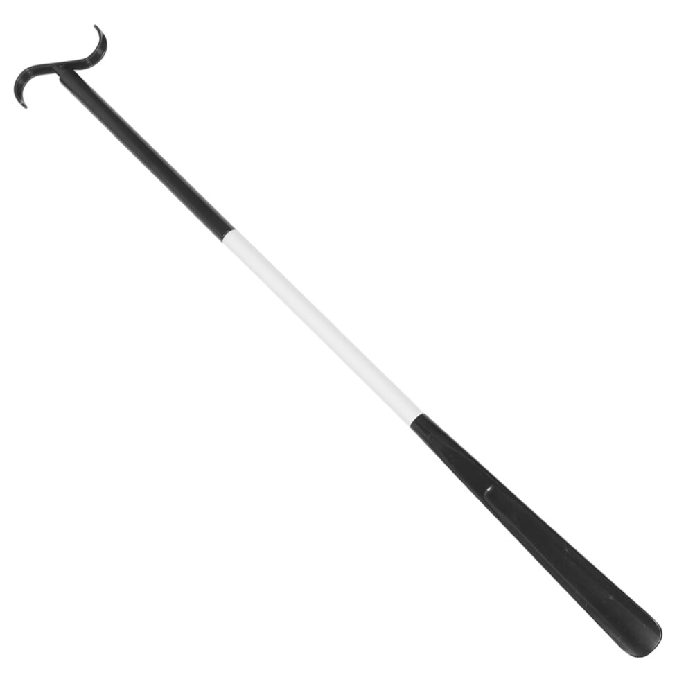 Long Handle Shoehorn and Sock Aid Device for Seniors 2 in 1 Ergonomic Dressing Helper Tool