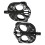 Light weight Bicycles Platform Pedals 3 Seal Bearings-Black 1