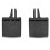 3X Bil Front A/C Luftventil Utlopp Flik Clip Reparationssats för  Freelander 2 3