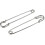 50 PCS 4 Inch Large Metal Safety Pin 1