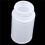 Plastic Empty Medicine Bottles Pill Tablet Container Holder 15Pcs White 3