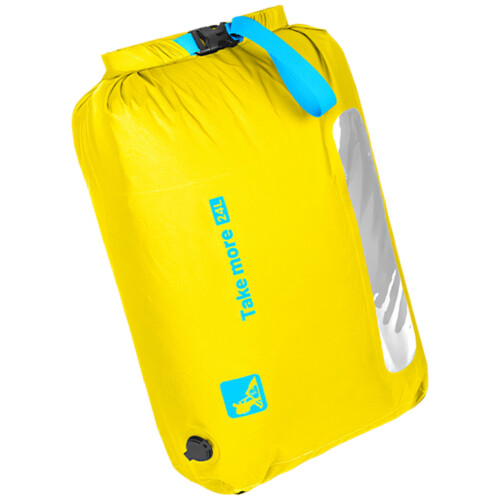 Sac de compression de voyage peu encombrant,-Jaune 24L