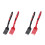 4X Silicone Flexible Fork, Heat-Resistant Cooking Fork Tools Dishwasher Safe Kitchen Fork Kitchen Non Stick Fork for Mix 1