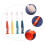 Soft Bristle Travel Toothbrush Set with Compact Size and Small Head for Sensitive Teeth, 4pcs 5