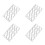4X Dacquoise Kakform Akryl Kakform Makaron Dessert Bakery Japan DIY Baking Tool 2