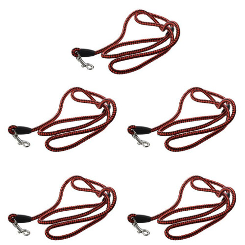 5X Artificial Leather Braid Dog Leash - S 1